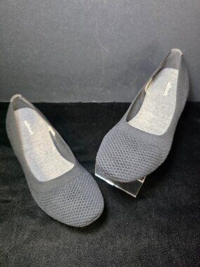 Allbirds Tree Breezers Ballet Flat Slipper Shoe Grey 10